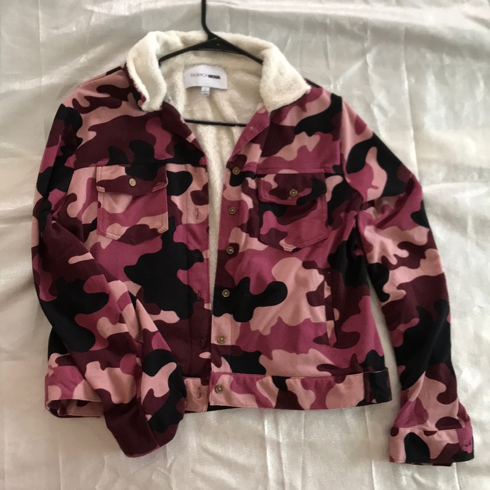 Light Camo Fashion Nova Jacket